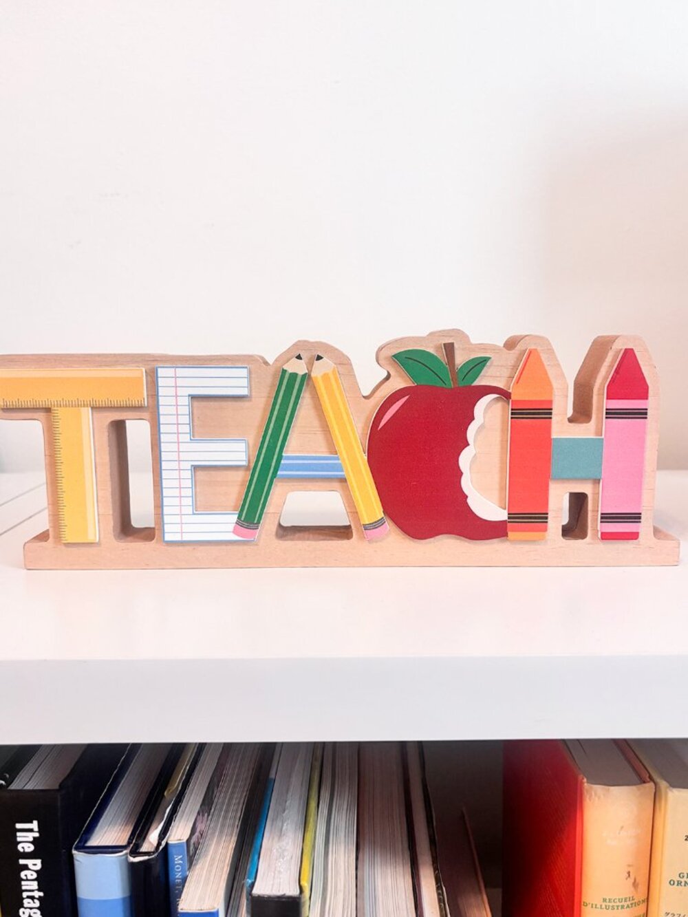 Teach Home Decor Sign